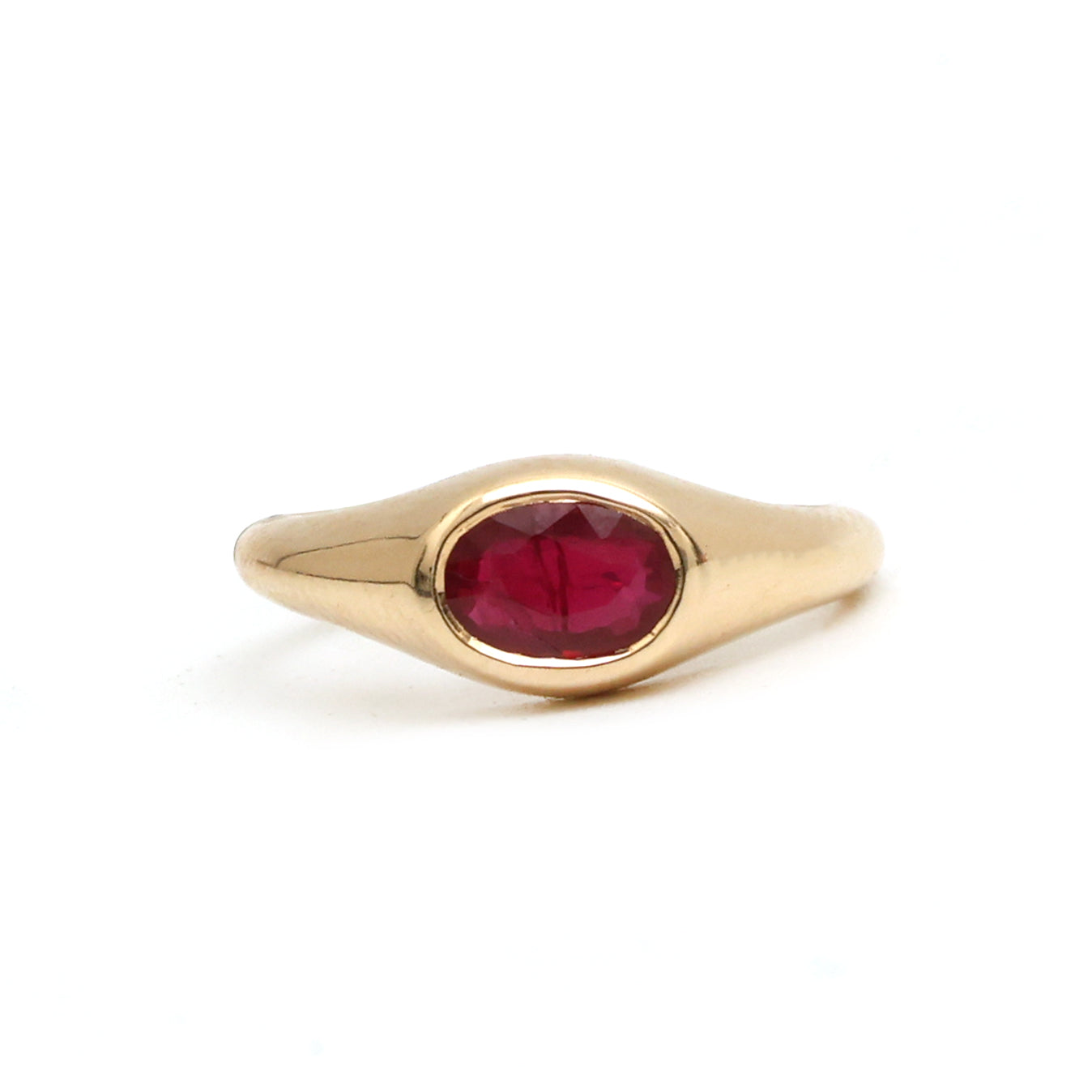 JPRG-4278/10477 Ruby Ring | 14K
