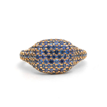 JPRG-4300/10524 Blue Sapphire Ring | 18K