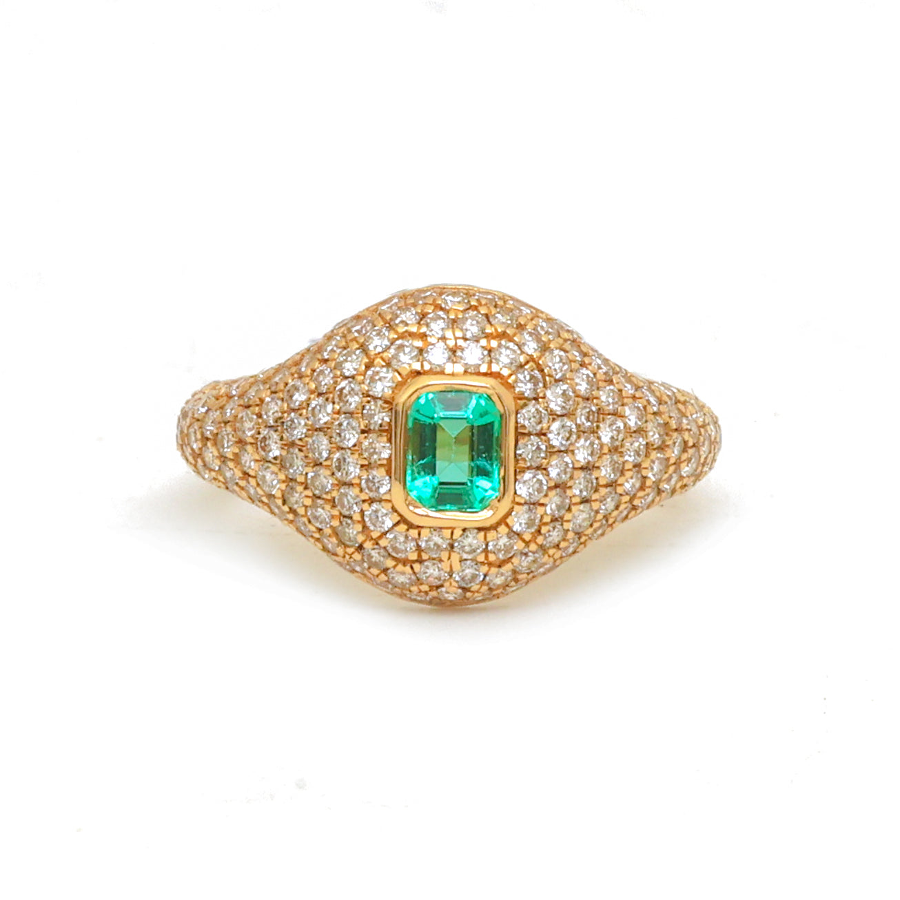 JPRG-4265/10451 Pink Sapphire Diamond Ring | 18K