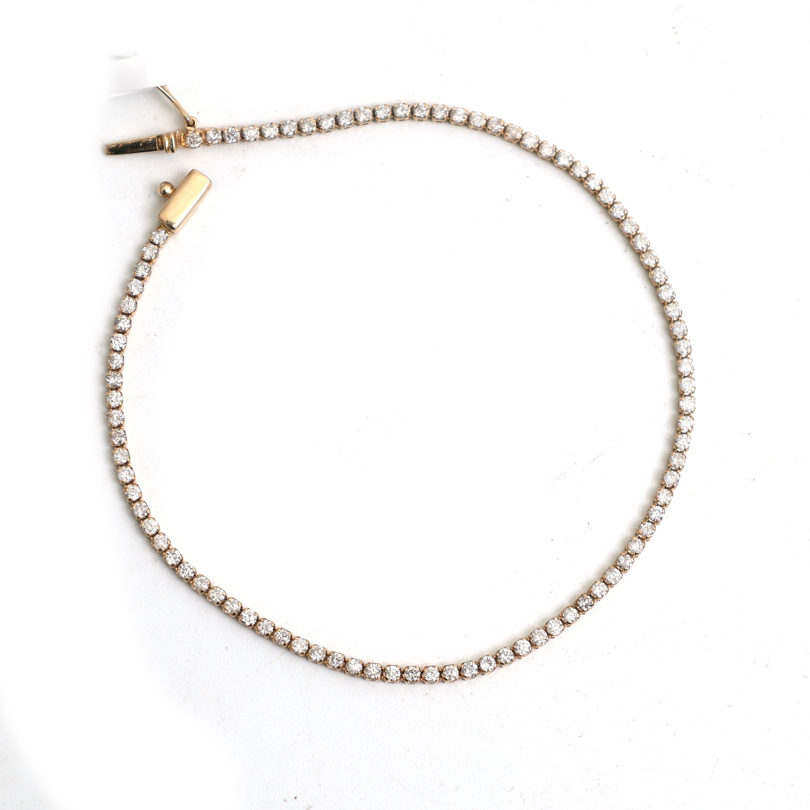 JPBRC-1076/8511 Diamond Thin Chain Bracelet | 14K