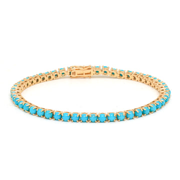 JPBRC-1198/9975 Turquoise Bracelet | 14K