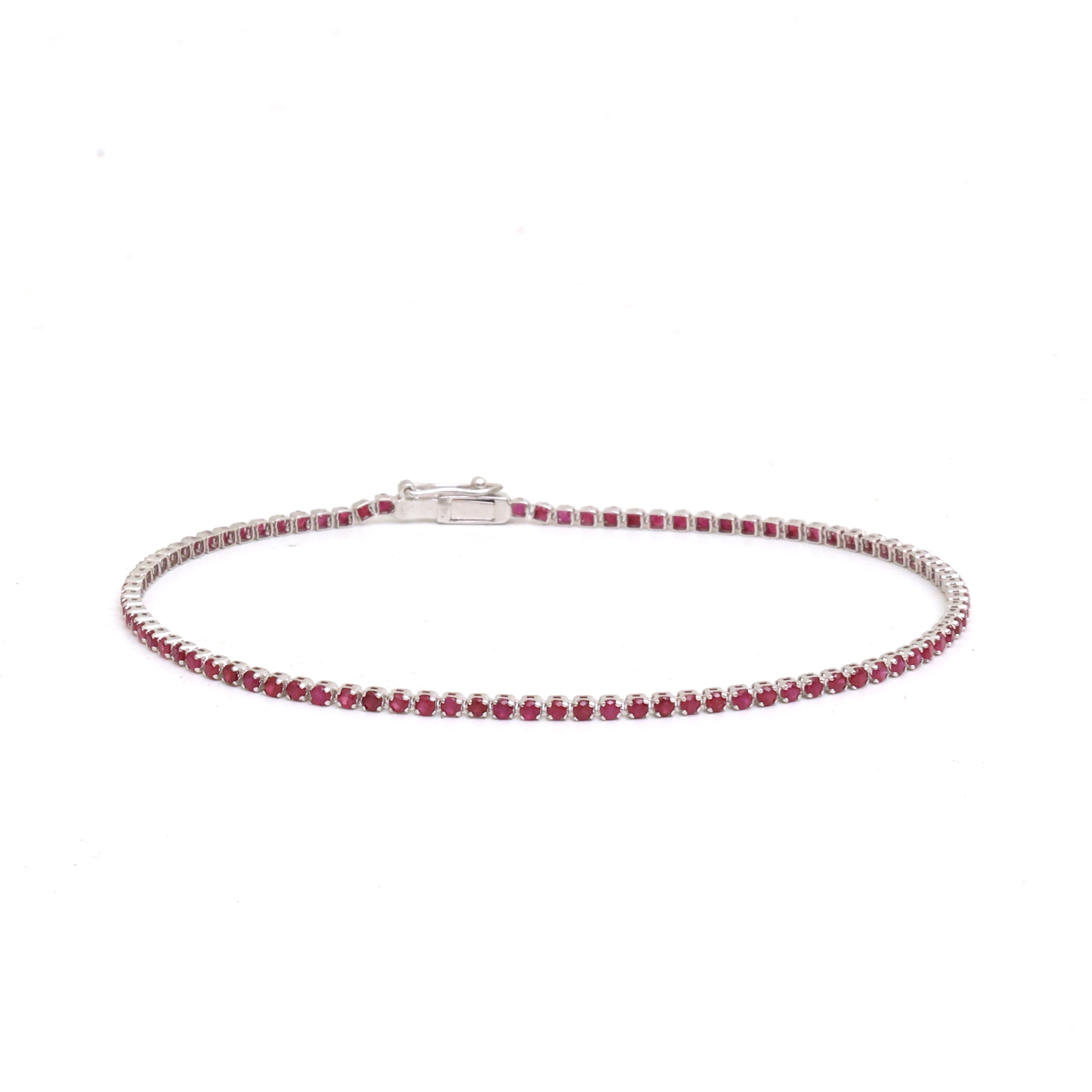 JPBRC-1202/9990 Pink Sapphire Bracelet | 14K