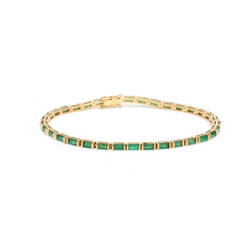 JPBRC-1216/10270 Emerald Bracelet | 18K
