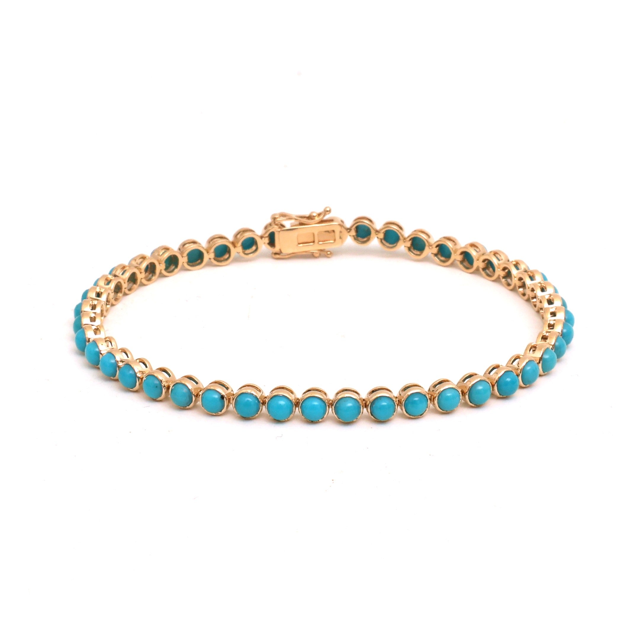 JPBRC-1231/10633 Turquoise Bracelet | 14K