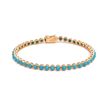 JPBRC-1231/10633 Turquoise Bracelet | 14K