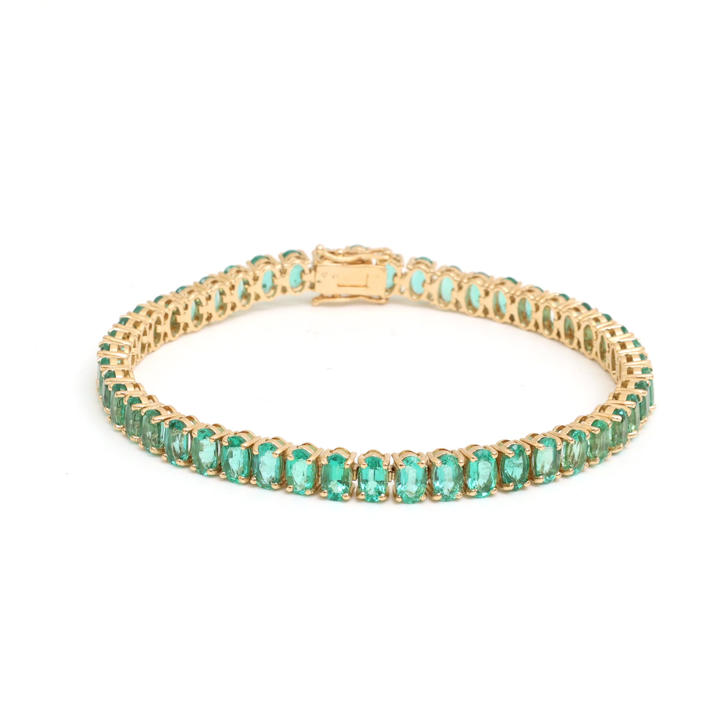 JPBRC-1241/10871 Emerald Bracelet | 18K