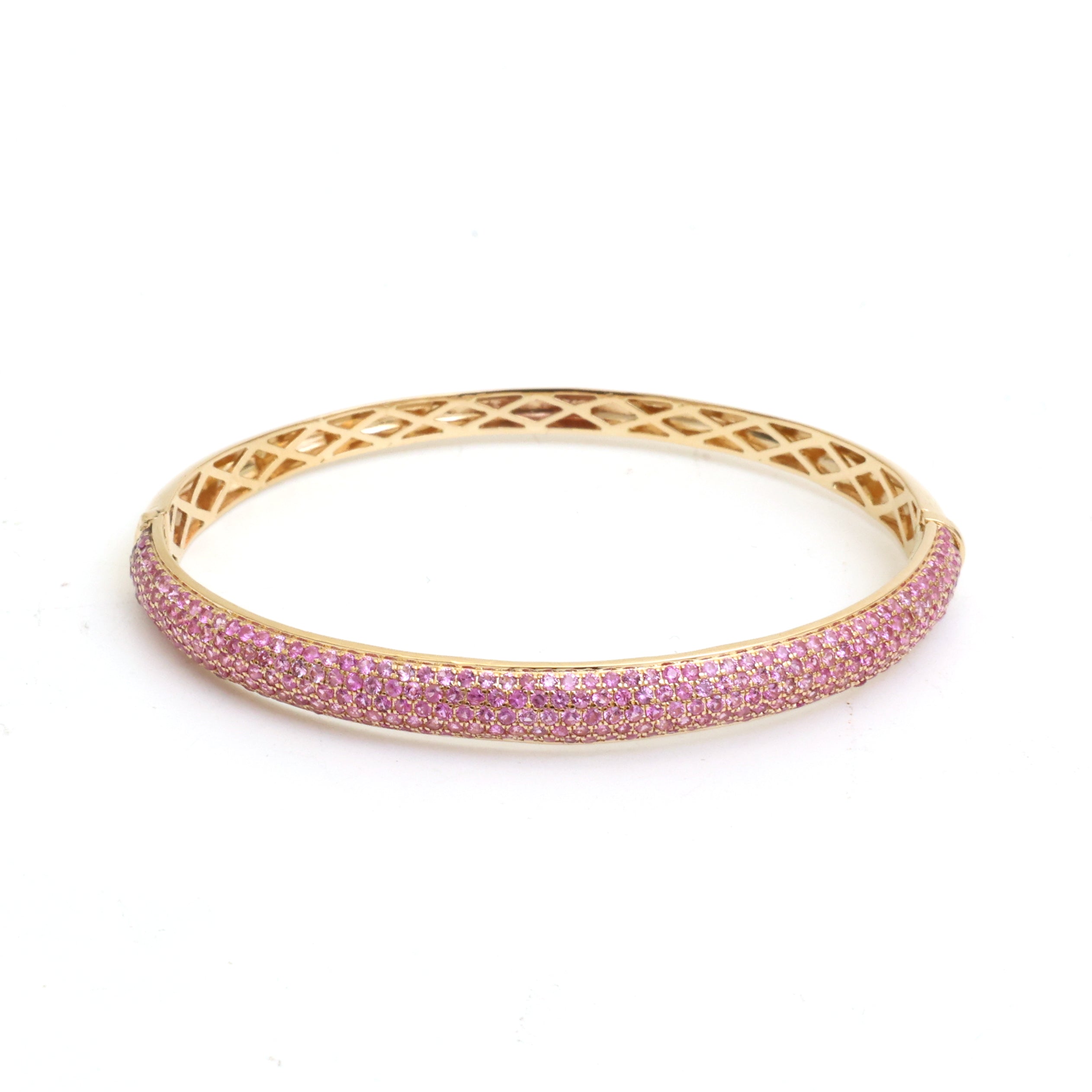 JPBRC-1271/11512 Pink Sapphire Bracelet | 18K