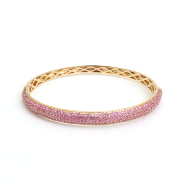 JPBRC-1271/11512 Pink Sapphire Bracelet | 18K