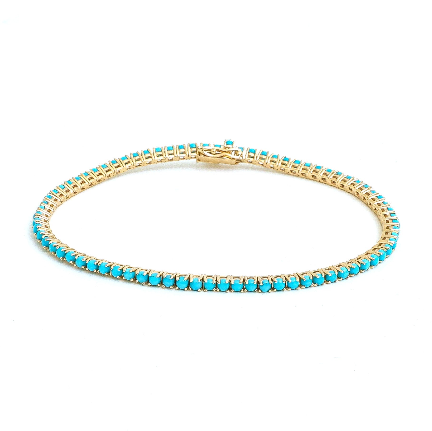 JPBRC-1277/11591 Turquoise Bracelet | 14K
