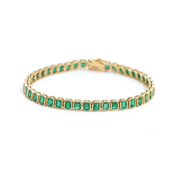 JPBRC-1293/12062 Emerald Bracelet | 18K