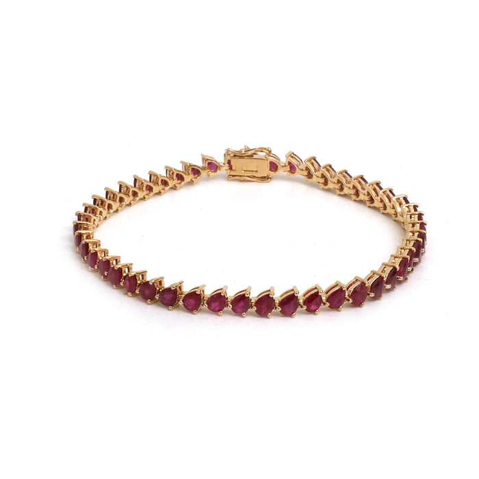 JPBRC-1309/12728 Ruby Bracelet | 18K
