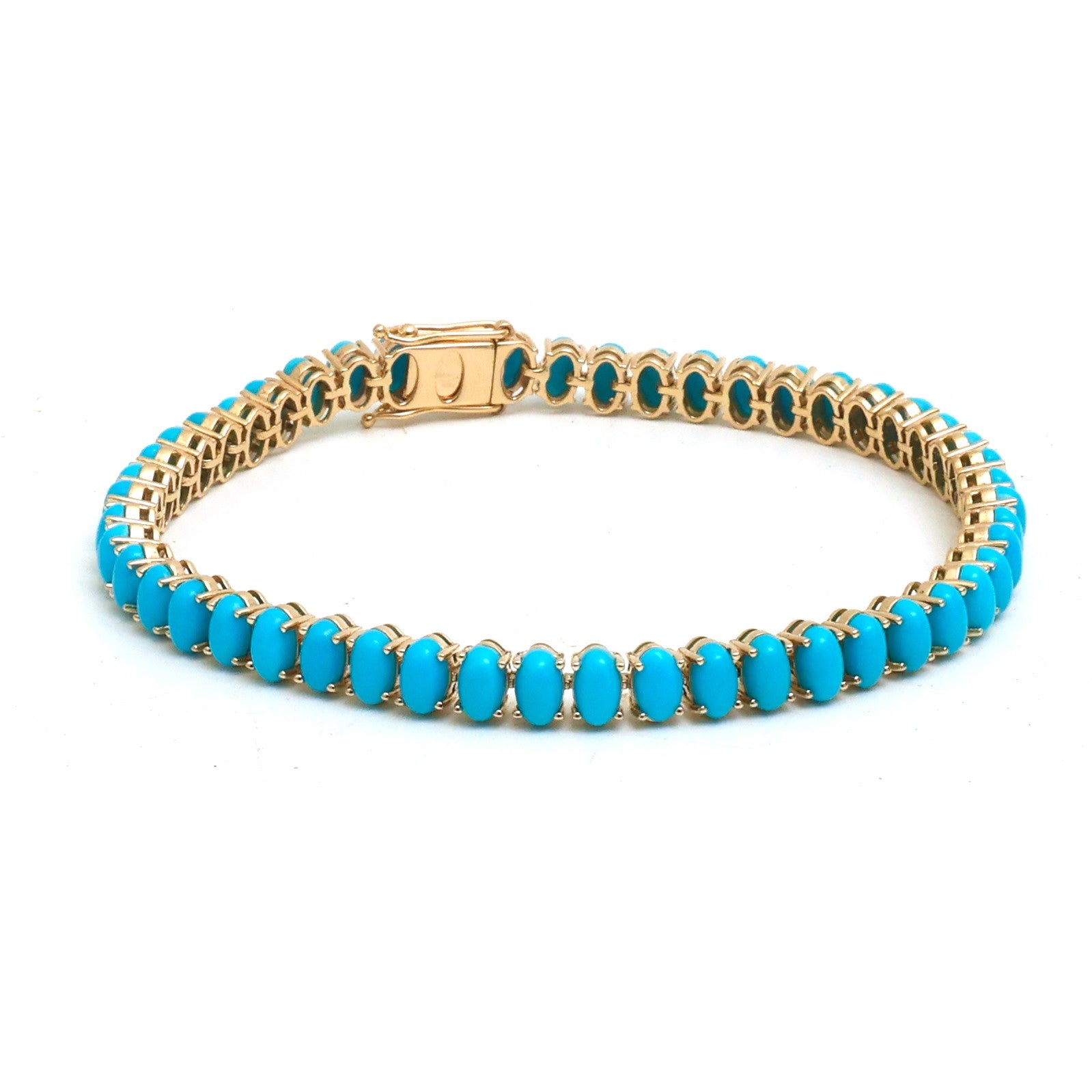 JPBRC-1311/12908 Turquoise Bracelet | 14K