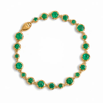 JPBRC-1312/12951 Emerald Bracelet | 18K