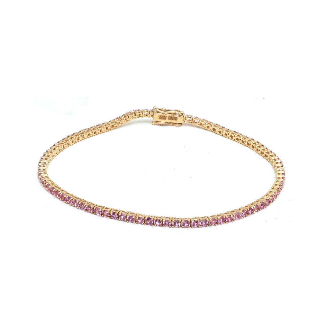 JPBRC-1314/13032 Pink Sapphire Bracelet | 18K