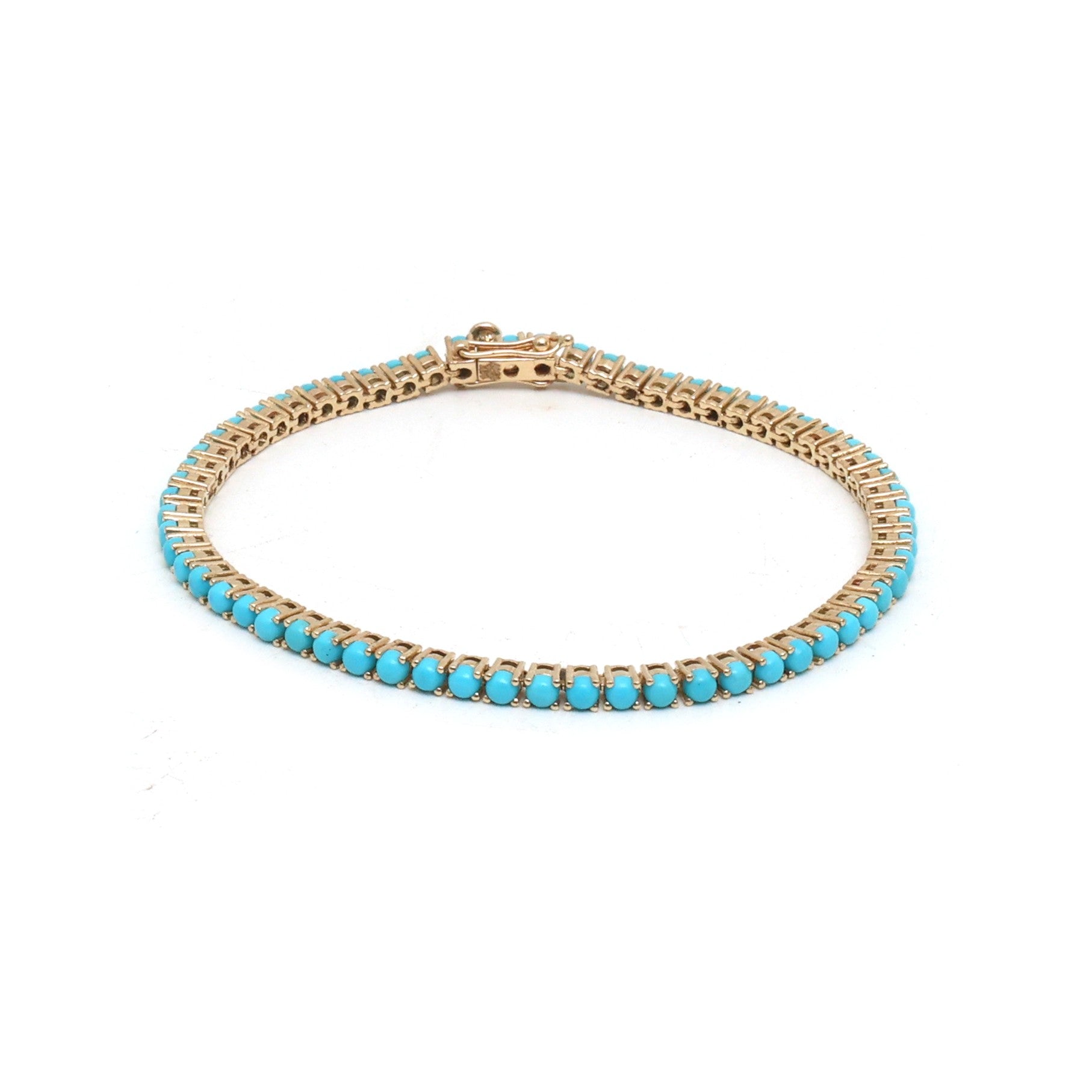 JPBRC-1317/13038 Turquoise Bracelet | 14K