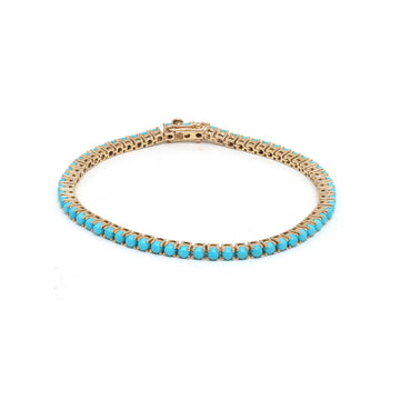 JPBRC-1317/13038 Turquoise Bracelet | 14K