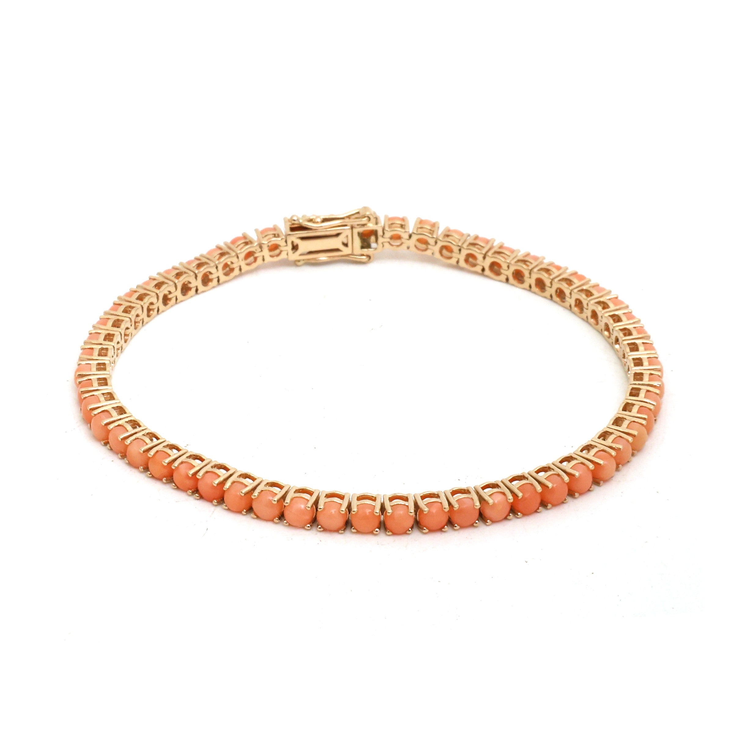 JPBRC-1326/13387 Coral Bracelet | 14K