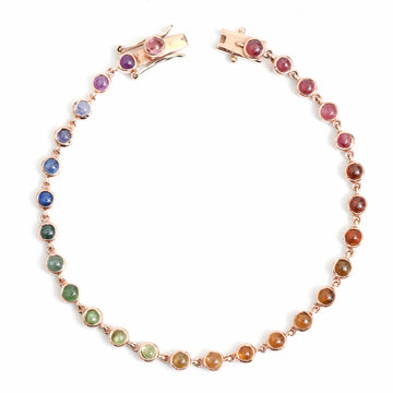 JPBRC-132/1109 Rainbow Bracelet | 18K
