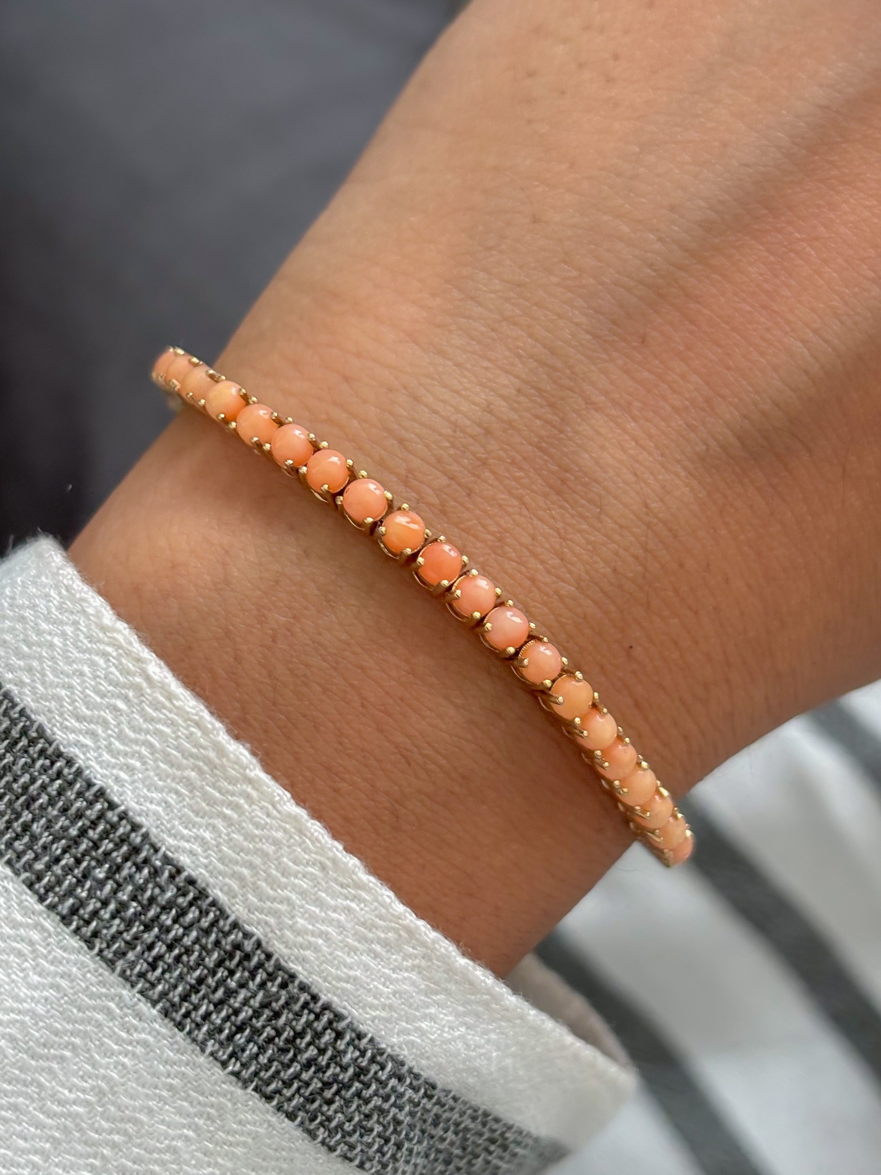 JPBRC-1331/13497 Coral Bracelet | 14K