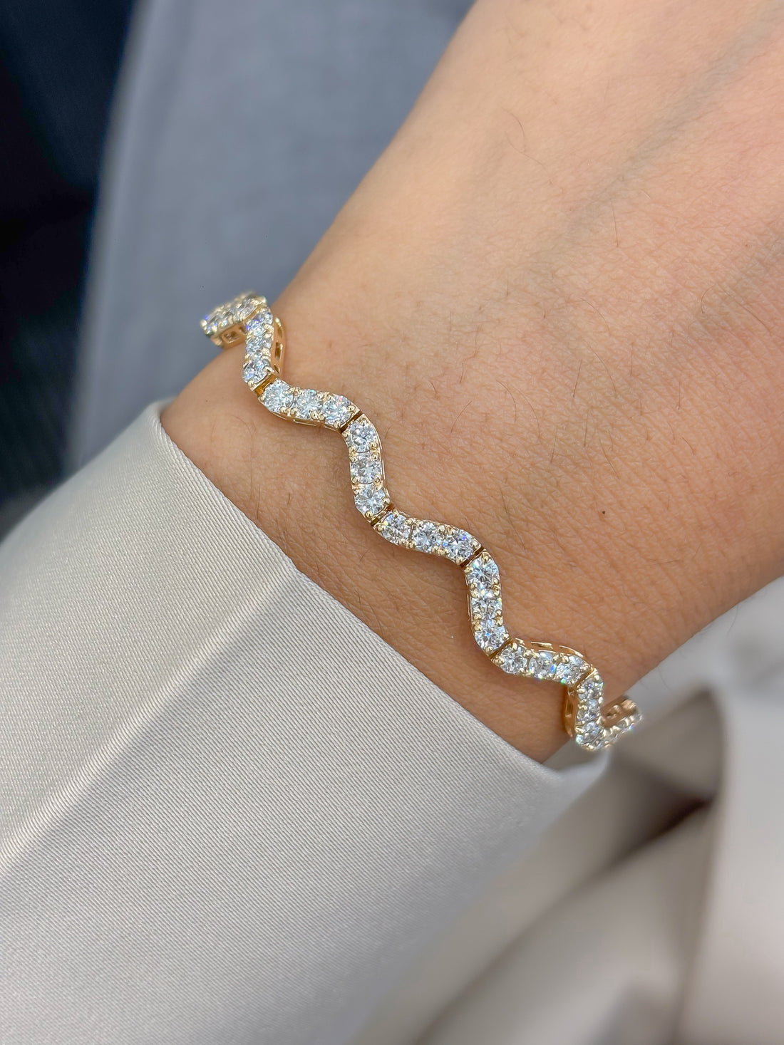 JPBRC-1349/13781 Lab Grown Diamond Bracelet | 14K