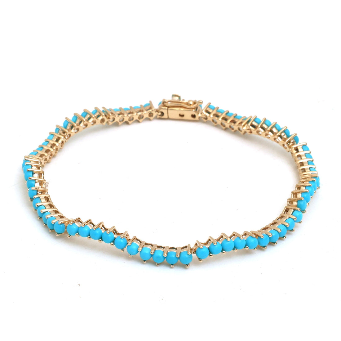 JPBRC-1350/13819 Turquoise Bracelet | 14K