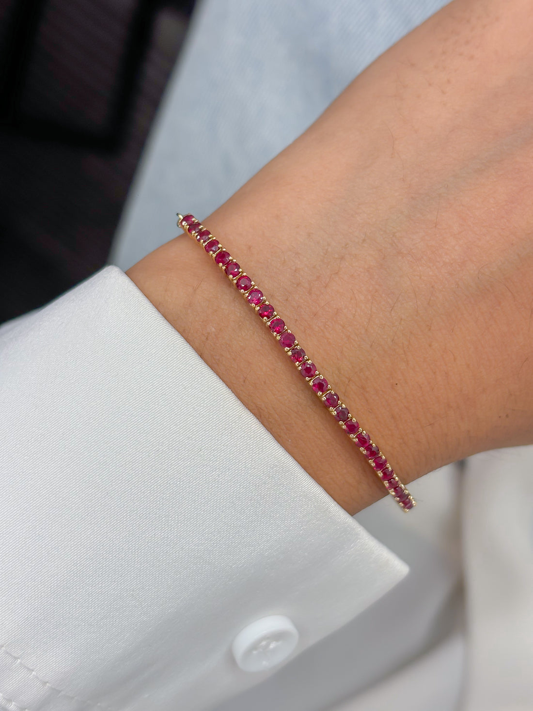 JPBRC-1351/13821 Ruby Bracelet | 18K