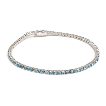 JPBRC-1356/13837 Aquamarine Bracelet | 14K