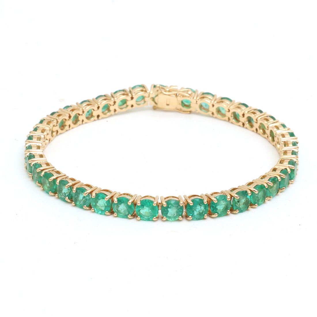 JPBRC-1359/13900 Emerald Bracelet | 18K
