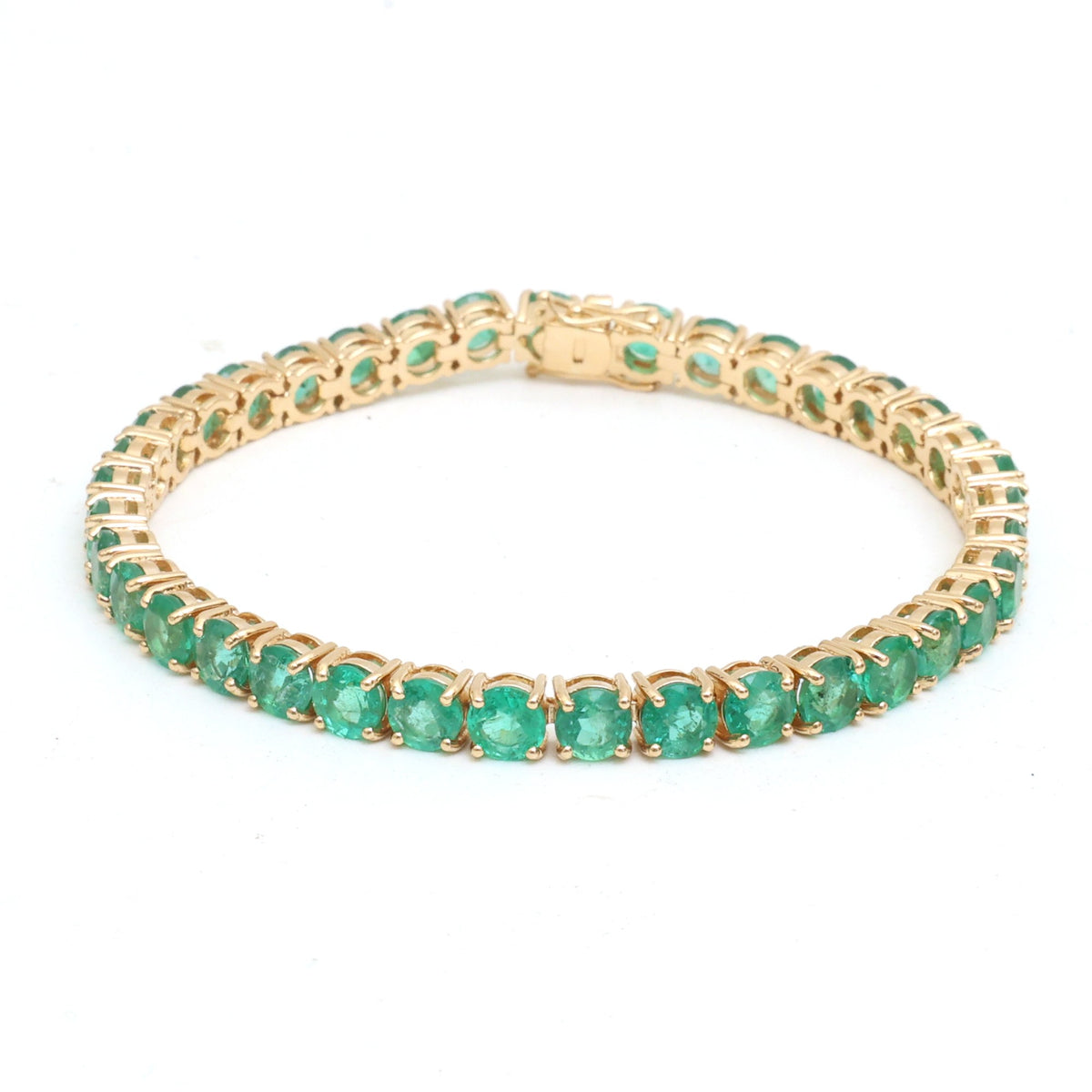 JPBRC-1359/13900 Emerald Bracelet | 18K