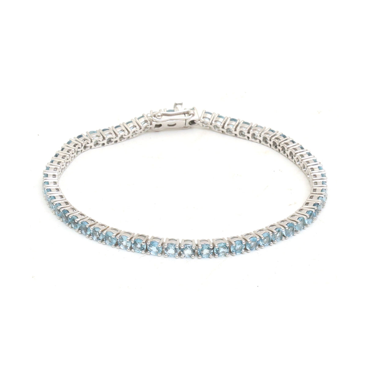 JPBRC-1360/13902 Aquamarine Bracelet | 14K