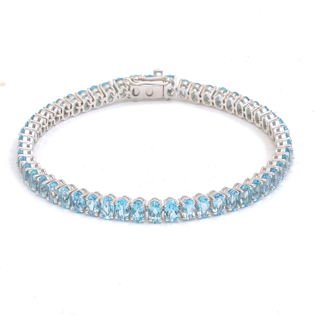 JPBRC-1361/13903 Aquamarine Bracelet | 14K