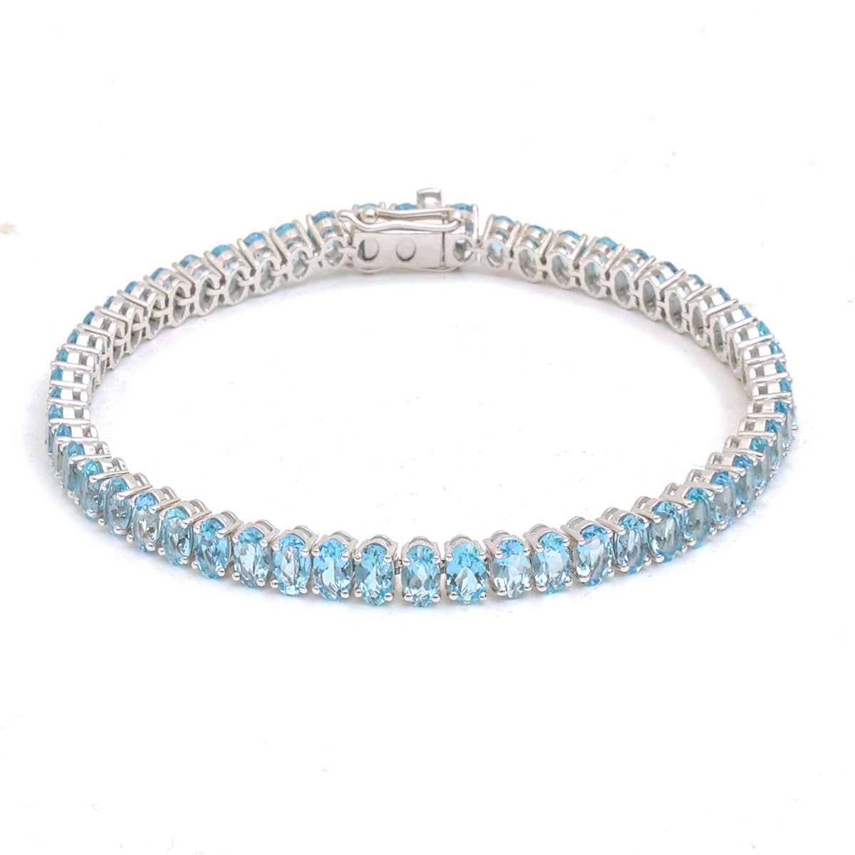JPBRC-1361/13903 Aquamarine Bracelet | 14K