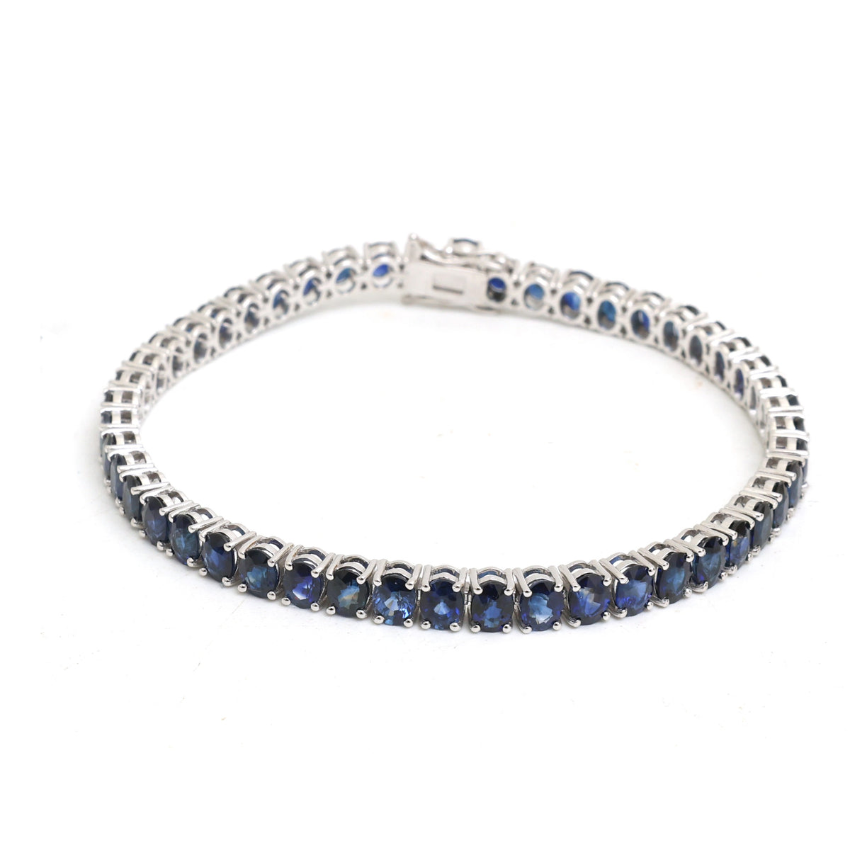 JPBRC-1363/13951 Blue Sapphire Bracelet | 14K