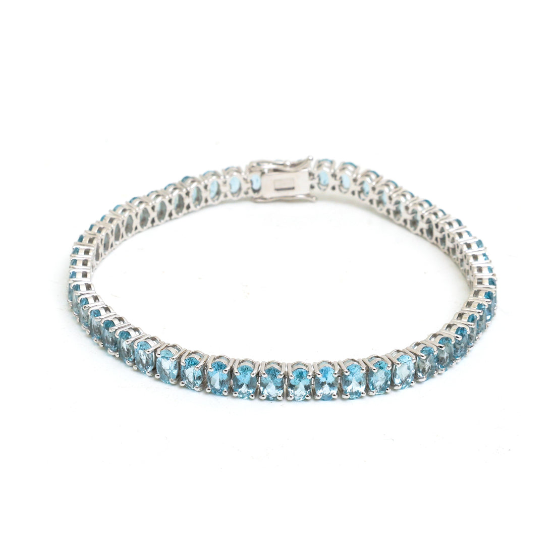 JPBRC-1364/13952 Aquamarine Bracelet | 14K