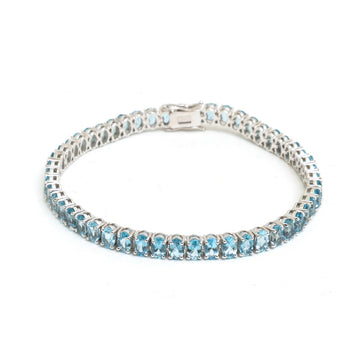 JPBRC-1364/13952 Aquamarine Bracelet | 14K