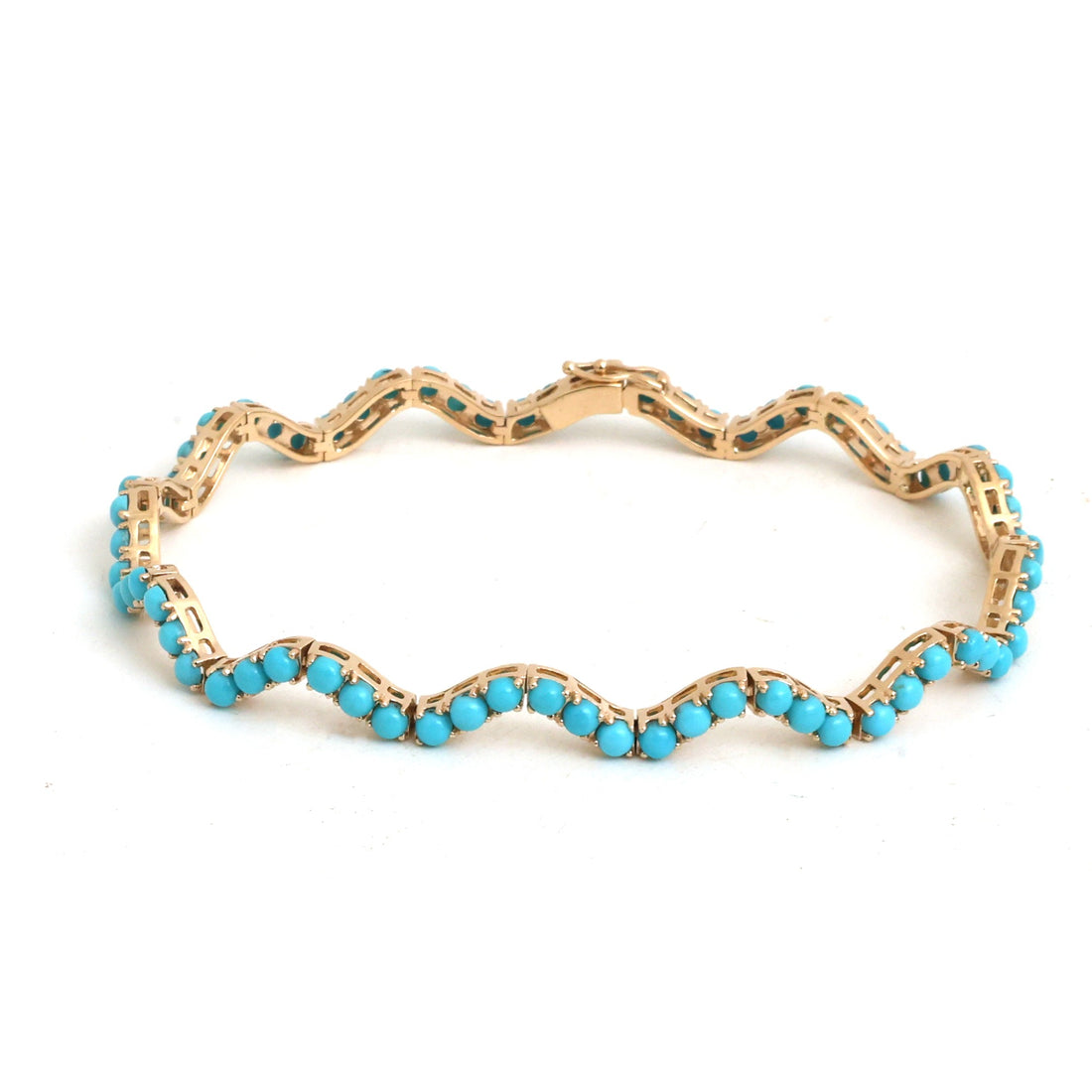 JPBRC-1372/13998 Turquoise Bracelet | 14K