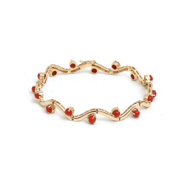 JPBRC-1374/14066 Coral Bracelet | 14K