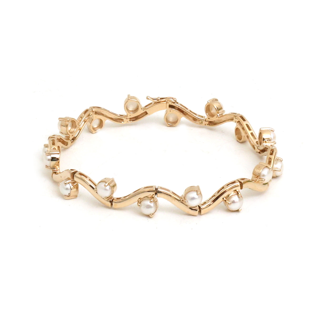 JPBRC-1375/14107 Pearl Bracelet | 14K
