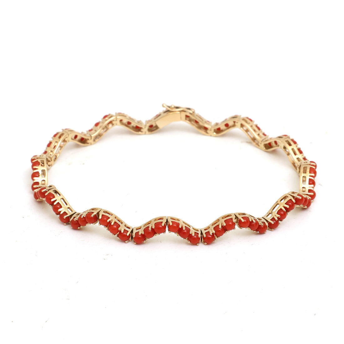 JPBRC-1378/14158 Coral Bracelet | 14K