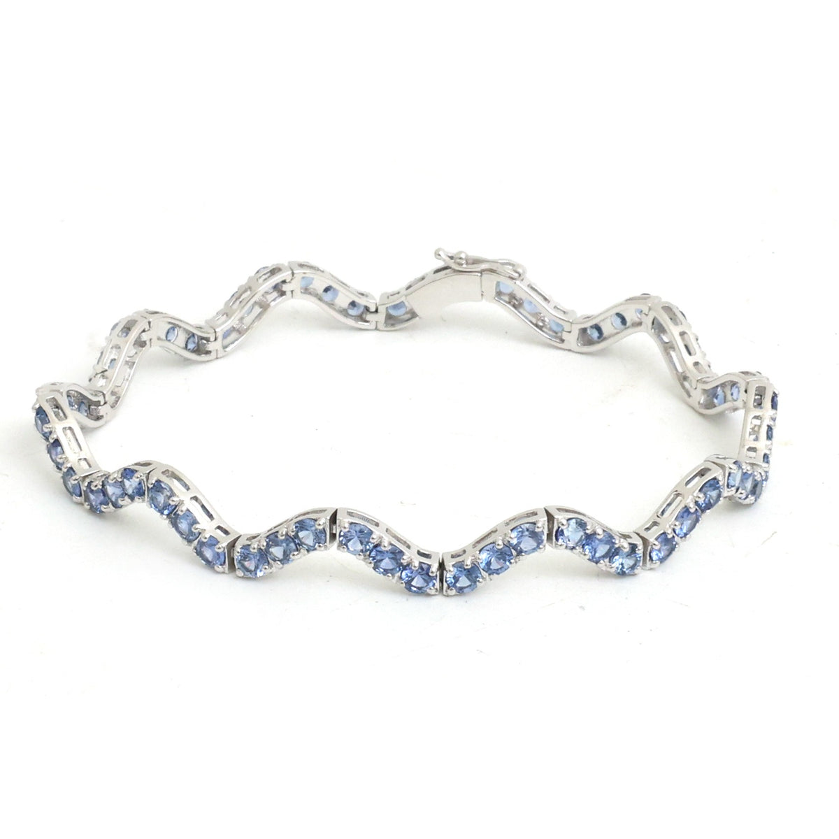 JPBRC-1382/14277 Blue Sapphire Bracelet | 18K