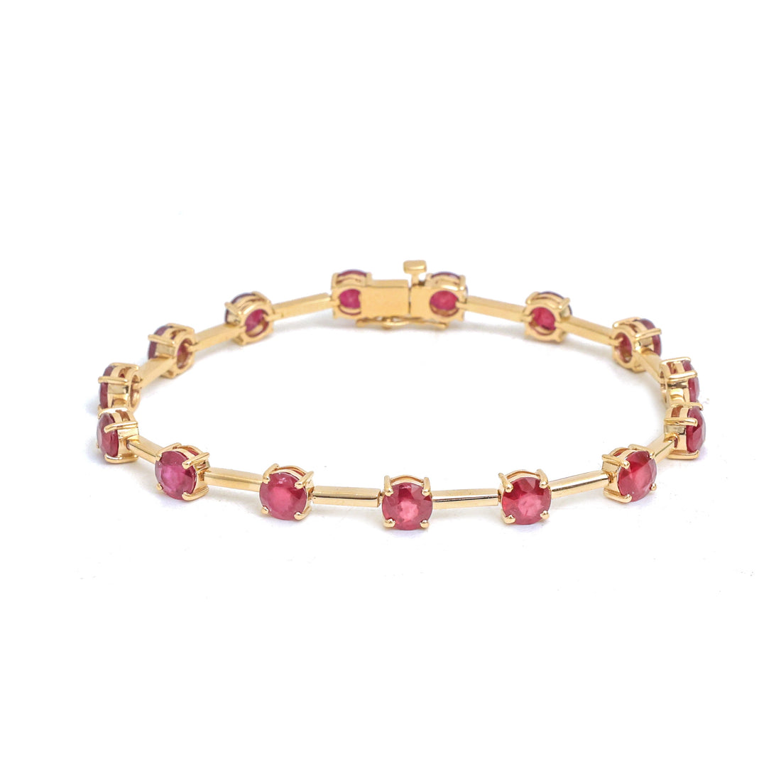 JPBRC-1386/14371 Ruby Bracelet | 14K