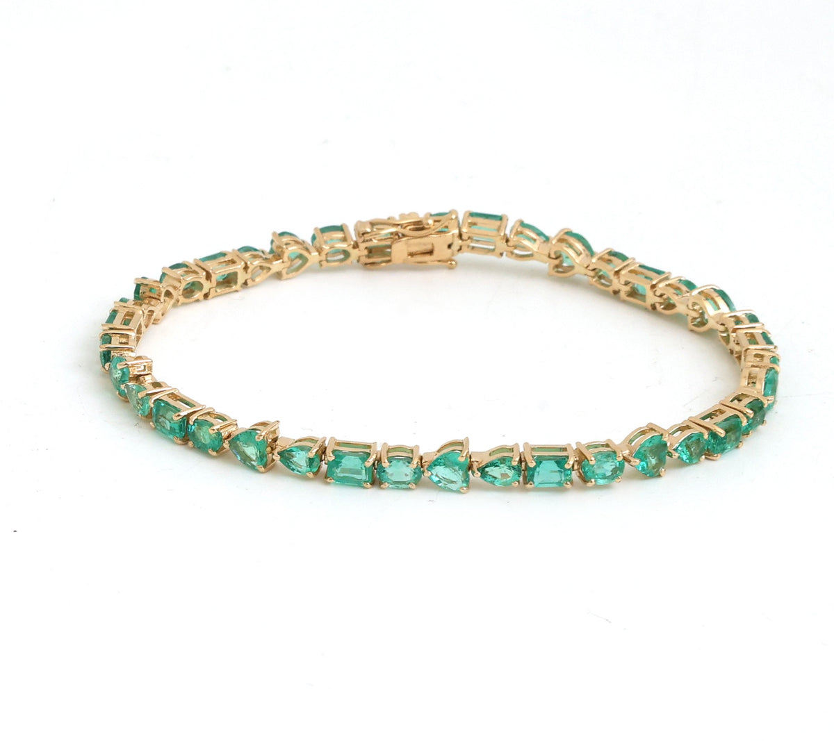 JPBRC-1387/14416 Emerald Bracelet | 18K