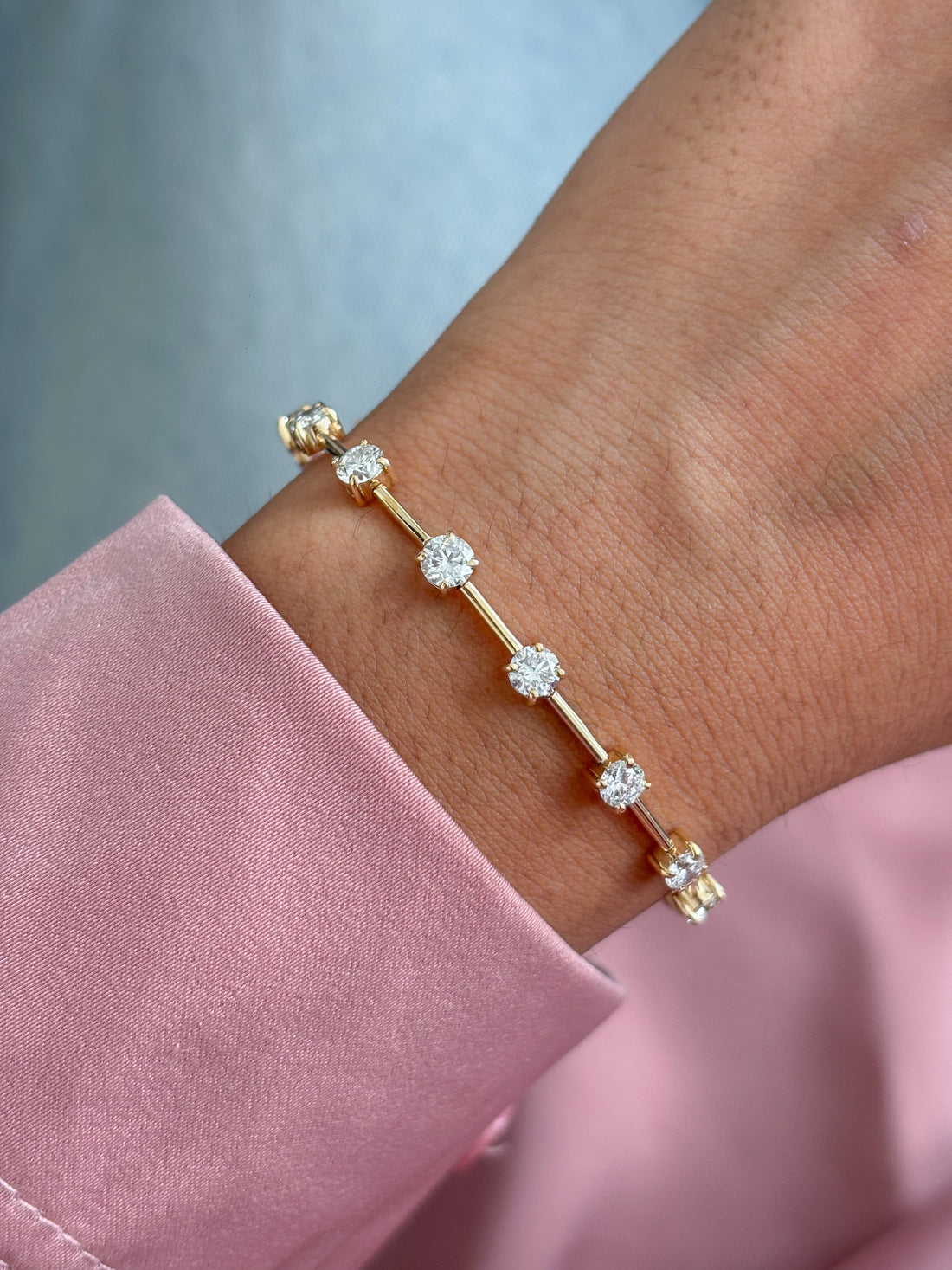 JPBRC-1388/14417 Lab Grown Diamond Bracelet | 14K