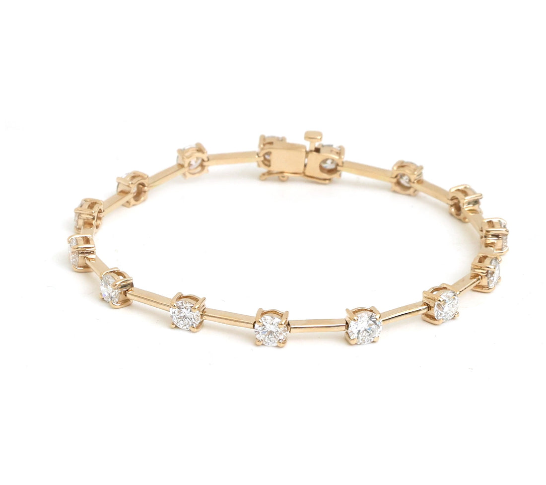 JPBRC-1388/14417 Lab Grown Diamond Bracelet | 14K