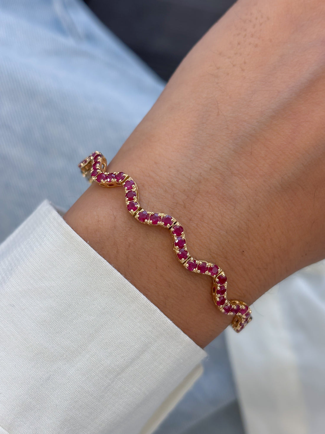 JPBRC-1399/14586 Coral Bracelet | 14K