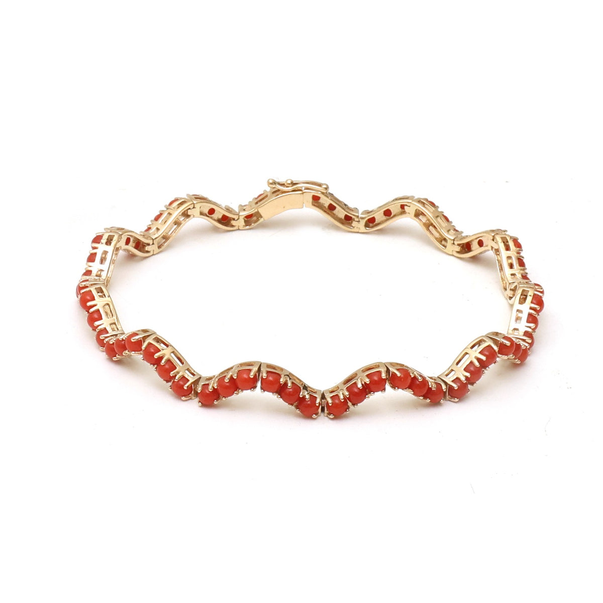 JPBRC-1399/14586 Coral Bracelet | 14K