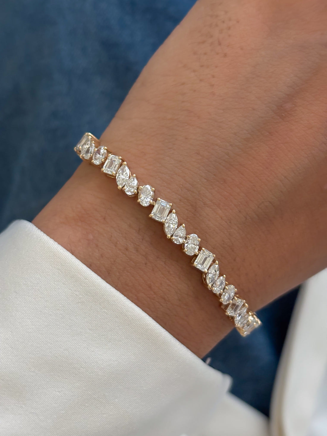JPBRC-1405/14744 Lab Grown Diamond Bracelet | 14K