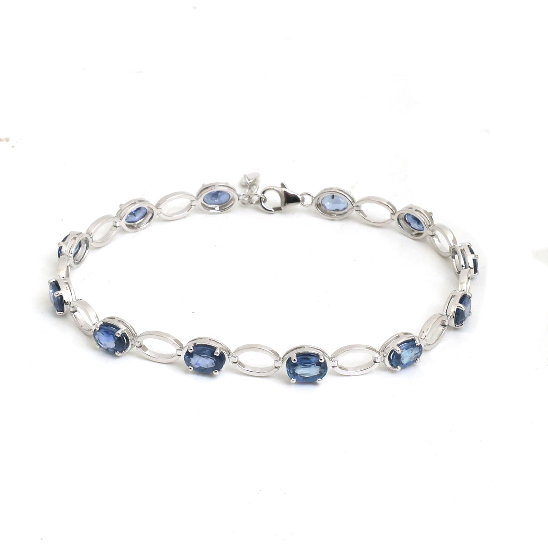 JPBRC-1407/14746 Blue Sapphire Bracelet | 14K