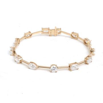 JPBRC-1411/14824 Lab Grown Diamond Bracelet | 14K