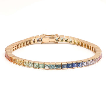 JPBRC-155/1120 Rainbow Bracelet | 18K